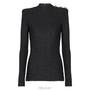 Balmain 26SS Balmain ž with decorative buttons on the ��� GF1AR962JL426SS Balmain ž with decorative buttons on the ��� GF