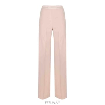 | Other Brand | 26SS D EXTERIOR Crepe trousers with shell satin details 629026SS D EXTERIOR Crepe trousers with shell satin detail