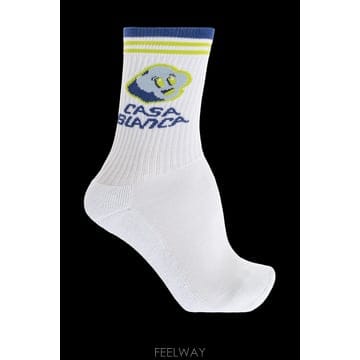 CASABLANCA 26SS CASABLANCA �縻 with �ΰ� ASS26ACC010040WHITEBLUELIME TP57426SS CASABLANCA �縻 with �ΰ� ASS26ACC010040WHITEBLUE