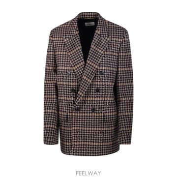Saint Laurent 25FW ���ζ� Checked �� ���� 837047Y3J601016 TP57183811425FW ���ζ� Checked �� ���� 837047Y3J601016 TP57183811