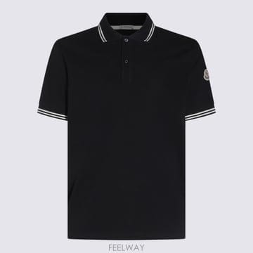 Moncler 25FW Moncler ��ư pique ���� ���� with striped hemline K10918A000025FW Moncler ��ư pique ���� ���� with striped hemline