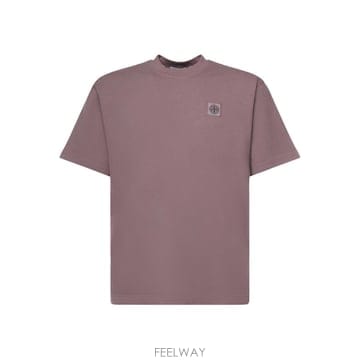 Stone Island 26SS ������Ϸ��� ��ư ���� T ���� With Compass Patch L1S152100030S0115V26SS ������Ϸ��� ��ư ���� T ���� With Compass Patch 