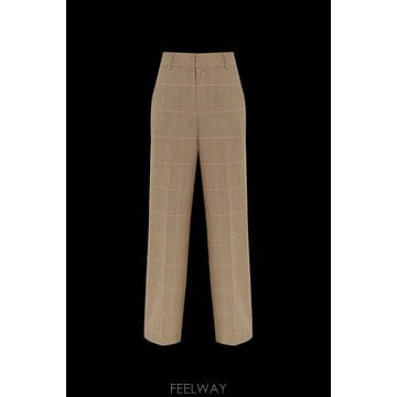 | Other Brand | 26SS GESTUZ Gzevaldi trousers 109111070PALEKHAKICHECK TP574626SS GESTUZ Gzevaldi trousers 109111070PALEKHAKICHECK 