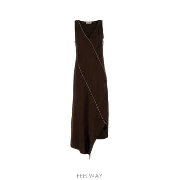 JIL SANDER 26SS ������ Chocolate satin �巹�� J01CT0268J65022602 TP57049673426SS ������ Chocolate satin �巹�� J01CT0268J65022602 