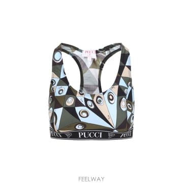 Emilio Pucci 26SS ���и���Ǫġ Pucci Polyamide Bra ž 6HTP576H865P18 TP57400990626SS ���и���Ǫġ Pucci Polyamide Bra ž 6HTP576H865P1