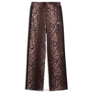 Puma PUMA PANTALONE DONNA T7 LEO LUXE 63456401MARRONE TP575691711PUMA PANTALONE DONNA T7 LEO LUXE 63456401MARRONE TP575