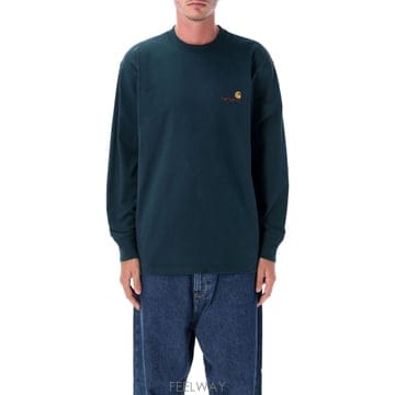 Carhartt 25FW Į��Ʈ American Script t ���� I0299550AUXX TP57187948425FW Į��Ʈ American Script t ���� I0299550AUXX TP5718