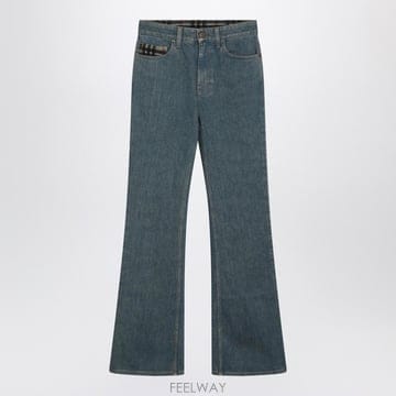 Burberry 26SS Burberry Mid ���� jeans with üũ pattern pocket 811850116826SS Burberry Mid ���� jeans with üũ pattern pocket 