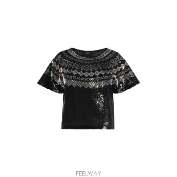 Ralph Lauren 25FW ���� ���� �η� ���� ���� �η� T ���� With Sequins 211A99342001 TP571825FW ���� ���� �η� ���� ���� �η� T ���� With Sequins