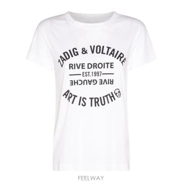 Zadig&Voltaire 25SS ZADIG VOLTAIRE ���� T ���� JWTS02769BLANC TP57925063225SS ZADIG VOLTAIRE ���� T ���� JWTS02769BLANC TP57925