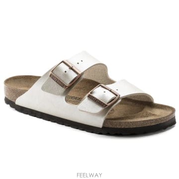 BIRKENSTOCK CIABATTE DONNA ARIZONA BIRKO 1009921BIANCO TP576