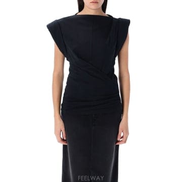 Isabel Marant 26SS ���ں����� ���� ���ѿ� Maisan structured ��ư t ���� TS0207FAA1N41I0126SS ���ں����� ���� ���ѿ� Maisan structured ��ư t 