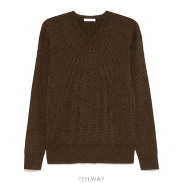 THE Row 24FW �� �ο� �� �ο� ĳ�ù̾� Blend V Necked ������ 830Y363BRO TP5779884524FW �� �ο� �� �ο� ĳ�ù̾� Blend V Necked ������ 83