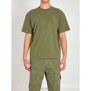 Stone Island 26SS ������Ϸ��� ��ư T ���� L1S152100030S0115V005G TP57184575426SS ������Ϸ��� ��ư T ���� L1S152100030S0115V005G T