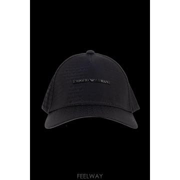 Armani 26SS �������� �Ƹ����� Cappello �������� �Ƹ����� in poliammide con �ΰ� jacqu26SS �������� �Ƹ����� Cappello �������� �Ƹ����� in p
