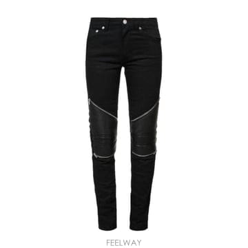 Saint Laurent 17SS ���ζ� ���� jeans 456740Y869L1000 TP57320988117SS ���ζ� ���� jeans 456740Y869L1000 TP573209881