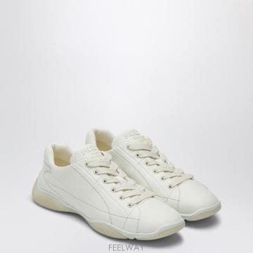 25SS 프라다 스니커즈 아이보리 in nappa 1E942N025038F0304 TP578087062