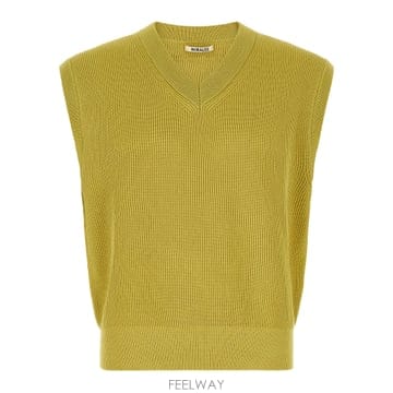 AURALEE 26SS Auralee Ribbed ��Ʈ ����Ʈ A26SV02SYDUSTYYELLOW TP57448036526SS Auralee Ribbed ��Ʈ ����Ʈ A26SV02SYDUSTYYELLOW T