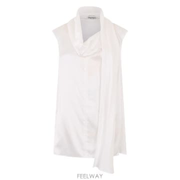 Max Mara 26SS �������� ��ũ ����콺 with draping SMMDRY2619161033600001 TP574326SS �������� ��ũ ����콺 with draping SMMDRY2619161