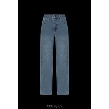 Self Portrait 26SS Self portrait Jeans with shimmering sequins RS26813PABL26SS Self portrait Jeans with shimmering sequins RS268