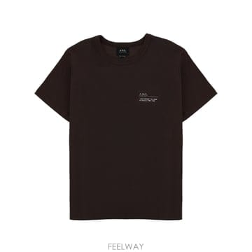 26SS A P C  T 셔츠 NICLAS COHMWH26577CAA TP575653654