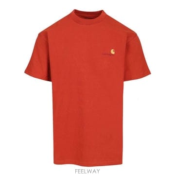 Carhartt 26SS Į��Ʈ Red ��ư S S American Script t ���� I0299563IXXX TP571826SS Į��Ʈ Red ��ư S S American Script t ���� I02995