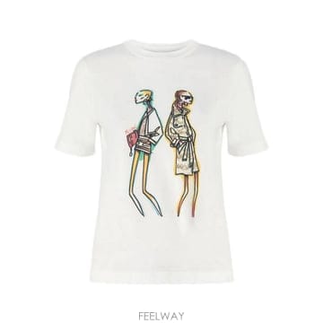 Missoni 26SS MISSONI ����Ʈ Sketch Tee DS26SL04BJ00QGSMSN7 TP57569126126SS MISSONI ����Ʈ Sketch Tee DS26SL04BJ00QGSMSN7 TP5