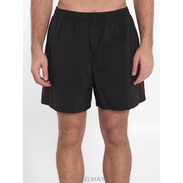 Balenciaga 25SS Balenciaga Bermuda ���� with red �ΰ� 814568TR0321000 TP57725SS Balenciaga Bermuda ���� with red �ΰ� 814568TR032