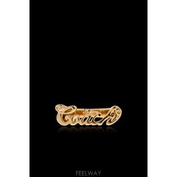 Coach 26SS COACH Brass ring 37557624GLD710 TP57124351626SS COACH Brass ring 37557624GLD710 TP571243516