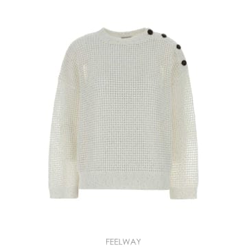 Brunello Cucinelli 26SS ���ڷ� ��ġ�ڸ� ȭ��Ʈ crochet ������ MDV762120CJ159 TP57184567926SS ���ڷ� ��ġ�ڸ� ȭ��Ʈ crochet ������ MDV762120
