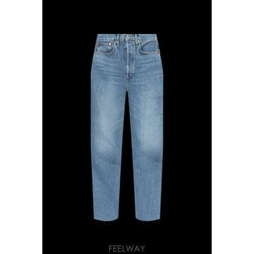 RE/DONE 26SS RE DONE Jeans with slightly tapered legs 1883WSTV270MED26SS RE DONE Jeans with slightly tapered legs 1883WSTV