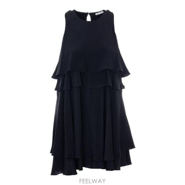 Ami 26SS �ƹ� �̴� Ruffles �巹�� FDR649AC0020001 TP57185965926SS �ƹ� �̴� Ruffles �巹�� FDR649AC0020001 TP571859