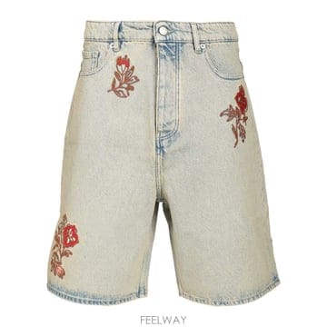 Drole de Monsieur 26SS ��ѵ幫�� ��Ʈ Jean Dusty brode Fleurs KBS147CO123DUS TP5743026SS ��ѵ幫�� ��Ʈ Jean Dusty brode Fleurs KBS147CO1