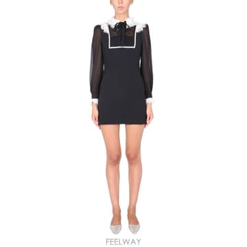 Self Portrait 23FW Self portrait RHINESTONE EDGE �̴� �巹�� AW21016ABLACK TP5723FW Self portrait RHINESTONE EDGE �̴� �巹�� AW21016
