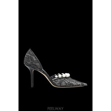 Jimmy Choo 26SS ������ Aurelie ���� Pumps AURELIE85DRJBLACKWHITE TP57241002626SS ������ Aurelie ���� Pumps AURELIE85DRJBLACKWHITE 