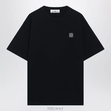 Stone Island 26SS ������Ϸ��� ��ư T ���� with ��Ʈ sleeves S152100030S0115V0020 TP526SS ������Ϸ��� ��ư T ���� with ��Ʈ sleeves S15210
