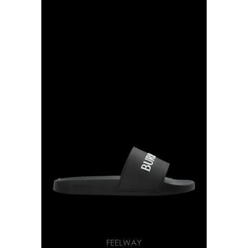 Burberry Burberry Rubber flip flops 8123601B7281BLACKWHITE TP57474243Burberry Rubber flip flops 8123601B7281BLACKWHITE TP57