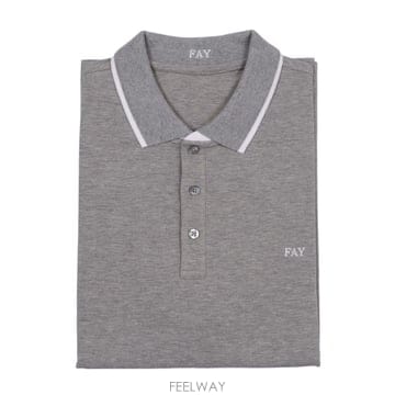 FAY 26SS FAY DB COLLAR PIQUET ���� NPMB252140STDWB201 TP57597789526SS FAY DB COLLAR PIQUET ���� NPMB252140STDWB201 TP57