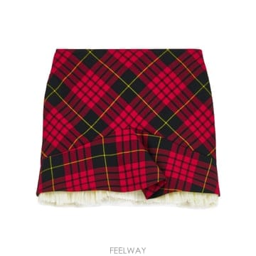 Alexander Mcqueen 26SS �˷���� ���� ��Ʈ ��ĿƮ with a checked pattern 857552QJAF26120 T26SS �˷���� ���� ��Ʈ ��ĿƮ with a checked pattern 