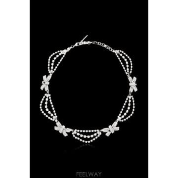 ALESSANDRA RICH 26SS �˷�����ġ ����� with ũ����Ż FABA3309J00040001CRYSILVER TP574626SS �˷�����ġ ����� with ũ����Ż FABA3309J0004
