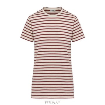 JIL SANDER 26SS ������ ��ư �巹�� with striped pattern J40CT0231J46497649 TP5726SS ������ ��ư �巹�� with striped pattern J40CT0231