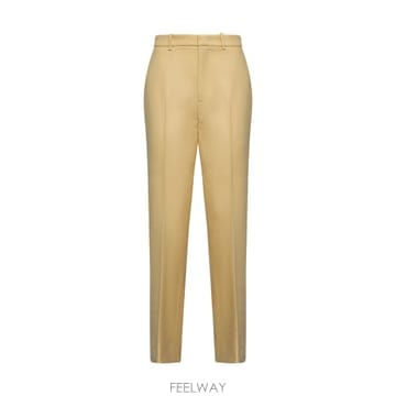 GUCCI 24FW ���� Cream coloured �� crepe trousers 805983Z7AC39048 TP5724FW ���� Cream coloured �� crepe trousers 805983Z7AC3