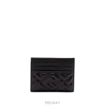 Fendi FF MOTIF NAPPA 레더 BAGUETTE CARDHOLDER 8M0445AAJDF0KUR 