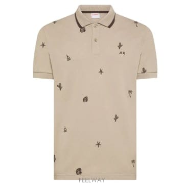 | Other Brand | SUN68 ���� UOMO PIQUET RICAMI A36126BEIGE TP576214683SUN68 ���� UOMO PIQUET RICAMI A36126BEIGE TP576214683