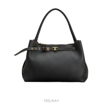 26FW TOD S 스몰 레더 핸드백 XBWTIMJ0200WKAB999 TP570484347
