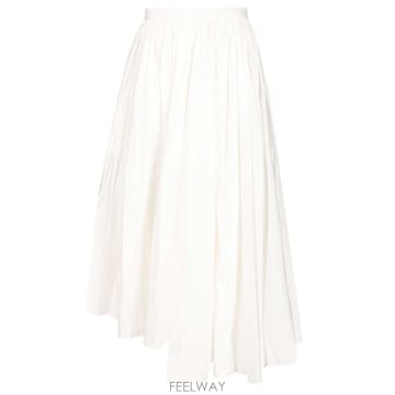 Self Portrait 26SS Self portrait Midi ��ĿƮ In ȭ��Ʈ ��ư Poplin AC26033MSKWWHIT26SS Self portrait Midi ��ĿƮ In ȭ��Ʈ ��ư Poplin A