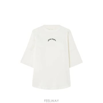 Palm Angels 26SS �ʿ����� CURVED �ΰ� OVER TEE PWAA07CS26JER0020310 TP5746455126SS �ʿ����� CURVED �ΰ� OVER TEE PWAA07CS26JER002031