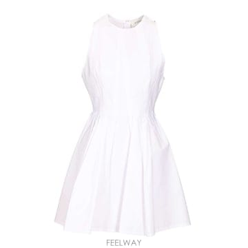 Sportmax 26SS ������ �ƽ� ARA SLEEVELESS WASHED ��ư �̴� �巹�� 261222110260030326SS ������ �ƽ� ARA SLEEVELESS WASHED ��ư �̴� �巹