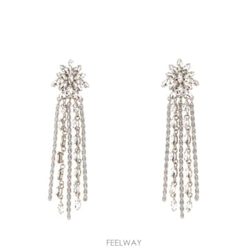 ALESSANDRA RICH 26SS �˷�����ġ Embellished metal earrings FABA3326J00040001 TP26SS �˷�����ġ Embellished metal earrings FABA332