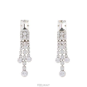 ALESSANDRA RICH 26SS �˷�����ġ Embellished metal earrings FABA3320J00040001 TP26SS �˷�����ġ Embellished metal earrings FABA332